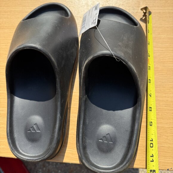 Imitation Yeezy  Men's Slides new w/ tags Onyx 11 - Picture 6 of 6